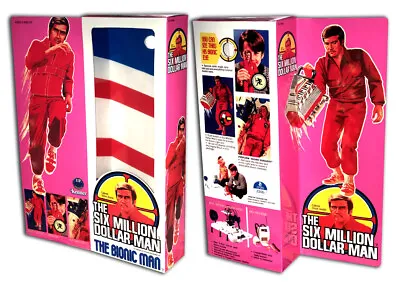 Kenner SIX MILLION DOLLAR MAN BOX For 13  Action Figure 1ST ISSUE ENGINE BLOCK • $26