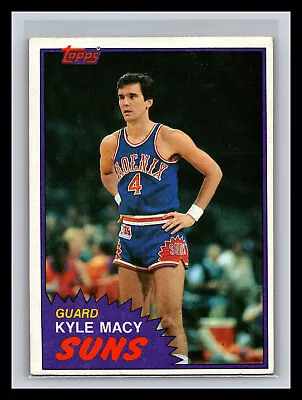 🏀 Kyle Macy 1981-82 Topps # 82 • $2.95