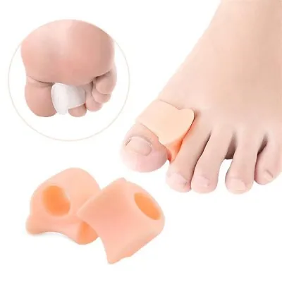 2PC Bunion Corrector Pain Relief Toe Separator Silicone Straightener Orthopedic • $4.46