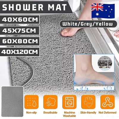 4Sizes Hydro Wonder Super Comfy Shower Mat Non Slip Never Stains Or Blocks Drain • $19.59