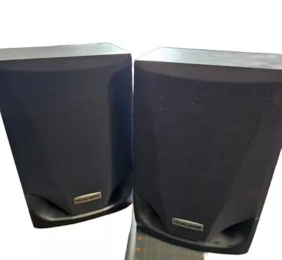 Philips Magnavox FW316C Stereo Speakers 1 Pair Speakers Only • $17.32