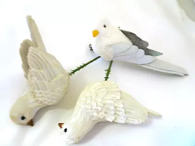 Mini Artificial Fake Birds Home Garden Decor Ornaments For Crafts Or Decoration • $8.50