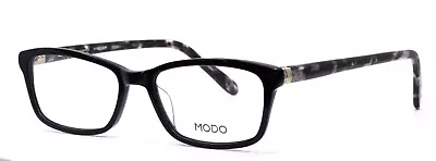 MODO 6512 Black Gold Womens Cat Eye Full Rim Eyeglasses 50-16-142 B:29 • $69.99