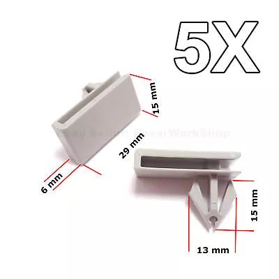 5X Rocker Panel Moulding Retainer Clips For GM Cobalt & HHR • $5.99