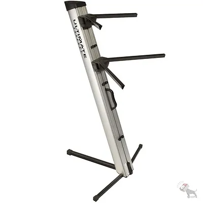 Ultimate Support Apex Series AX-48 Pro Column Keyboard Stand (Silver) • £205.81
