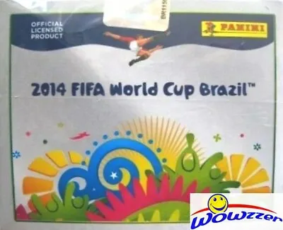 2014 Panini World Cup Brazil MASSIVE Sealed 100 Pack Sticker Box-500 Stickers! • $79.95