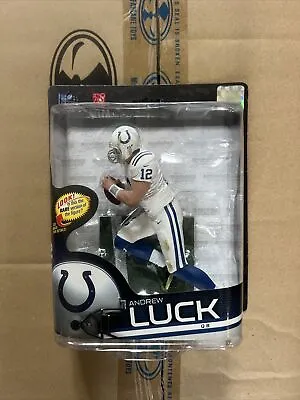 NFL Series 33 Andrew Luck McFarlane Uncirculated White Jersey Figure Colts • $16.99