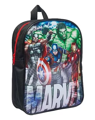 Marvel Avengers Newport Character Licensed Backpack Kids Thor Hulk Iron Man • £9.99