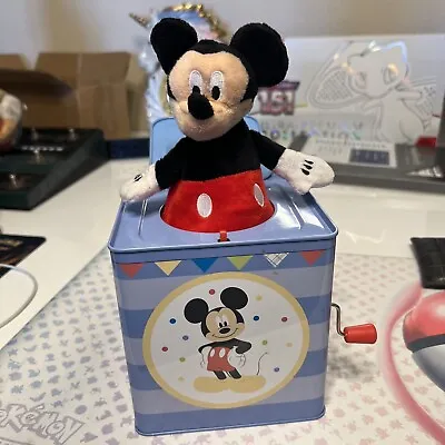 Disney Baby Mickey Mouse Jack In The Box  Have You Seen Mickey  Musical Toy • $22.50