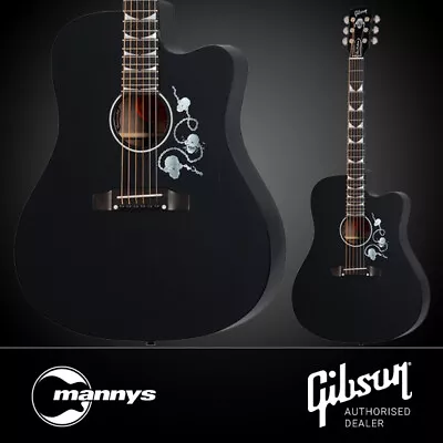 Gibson Dave Mustaine Songwriter (Ebony) Inc Hardshell Case • $7659