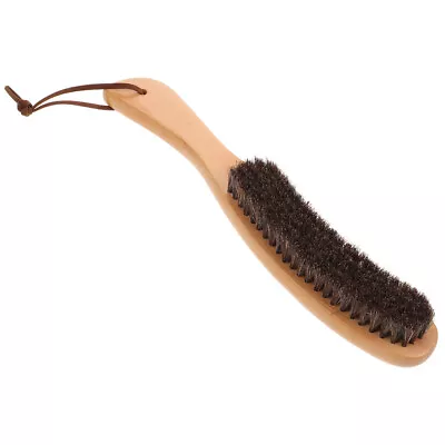  Wooden Upholstery Brush For Couch Dust Cleaning Bath Scrubber • £10.69