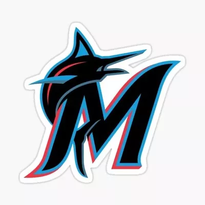 Miami Marlins Sticker- MLB Baseball • $3.99