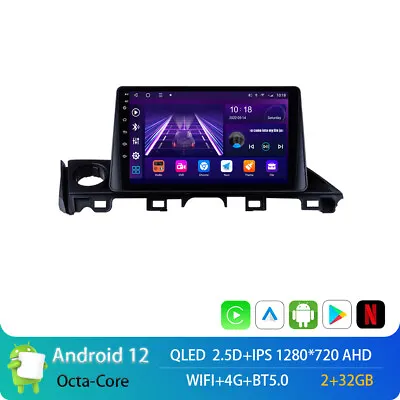 9  Android 12 Car Stereo Radio For Mazda 6 Atenza 2016-18 GPS NAVI Carplay DSP • $320.16