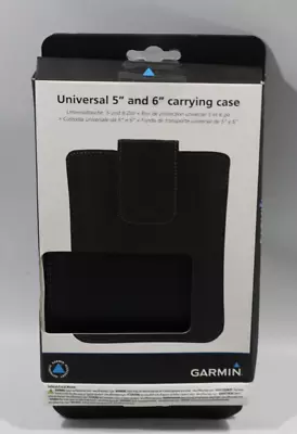 Genuine Garmin Universal Carry Case For 5 & 6 Inch  Display GPS Sat Nav BNIB • £8.99