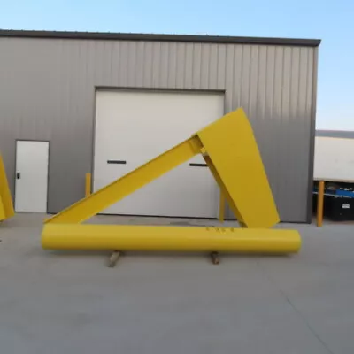 1-1/2 Ton Capacity Free Standing Jib Crane 150  Swing 10' Trolley Travel • $3290.62