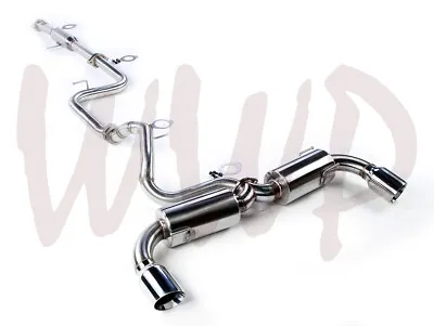 Stainless Steel CatBack Exhaust Muffler System 04-09 Mazda 3 Mazda3 2.3L Hatch • $339.95