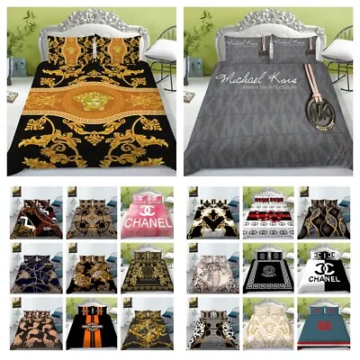 Quilt/Duvet/Doona Cover Bedding Set Pillowcase Queen King Size Luxury • $14.05