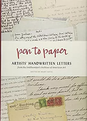 Pen To Paper : Artists' Handwritten Letters From The Smithsonian' • $8.45