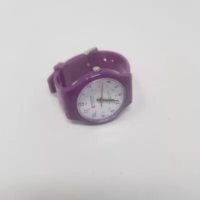 Prestige Medical Water Resistant Military Time Nursing Scrub Purple Band Watch • $30