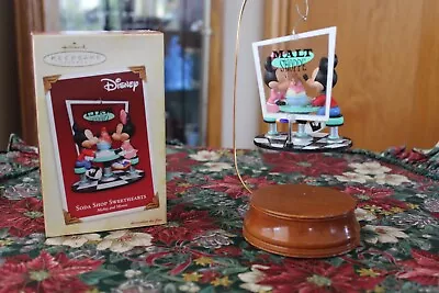 Hallmark Keepsake Ornament Malt Shoppe Mickey & Minnie 2005 • $29.99