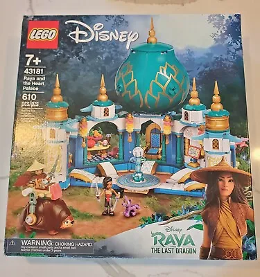 $54.99 • Buy LEGO Raya And The Heart Palace DISNEY PRINCESS (43181) NEW, Sealed, Free Ship!! 