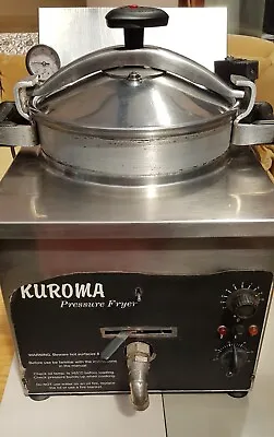 £749 • Buy Kuroma Tabletop Electric Pressure Fryer Commercial 