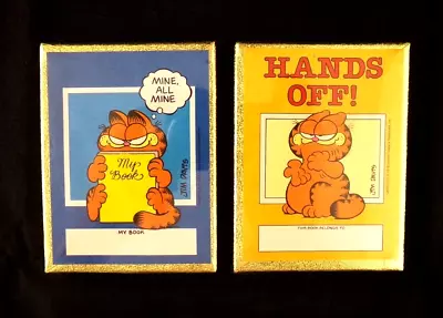 Vintage Antioch Garfield Bookplates 50 Plates 2 BOXES SEALED NEW OLD STOCK • $35