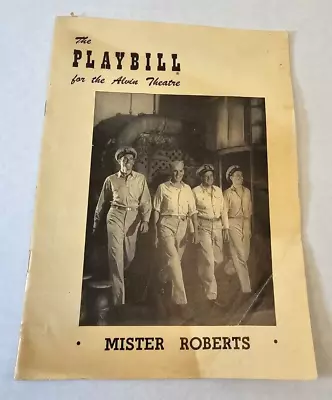 Alvin Theatre Playbill 'Mister Roberts' - 1948 Theater Program • £15.26