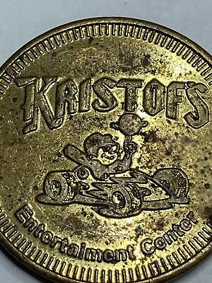 Kristof's Video Arcade Token - (obsolete Defunct) - LOOK!  (#n2) • $9.10