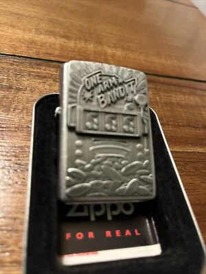 $79.99 • Buy Zippo 2005 One Arm Bandit. *surprise When Opened* Barrett Smythe *SUPER RARE*K25