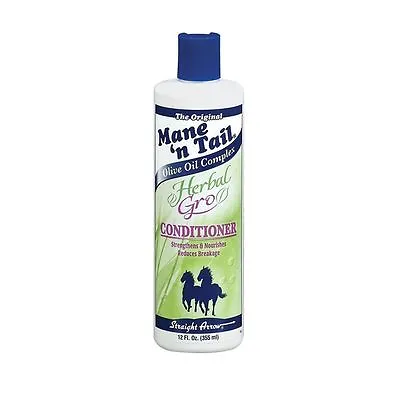 Mane 'n Tail Olive Oil Complex Herbal Gro Conditioner Reduces Breakage 12oz • $5.95