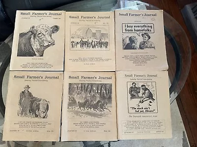 6 Different Summer Fall Winter Small Farmer’s Journal Livestock Crop Horse Farm • $19.95