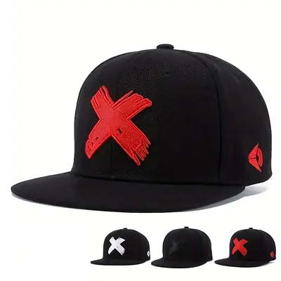 Letter X Fashion Snapback Cap Baseball Hat Casual Era Cross Hip Hop Flat Men... • $9.99