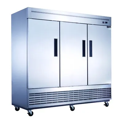 Dukers D83F Commercial Three Door Reach In Freezer • $5411