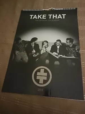Take That Official Calendar 2011 Vgc • £4