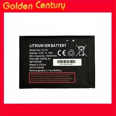 New Battery W-7 W-7b For Optus 4G Modem Netgear 790S 800S 810S 5200087 • $24.95