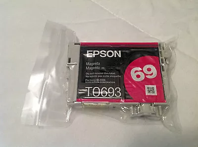 Epson T0693 RED Magenta Ink Jet Printer NX300 NX305 NX400 NX415 NX510 NX515 69 • $19.16