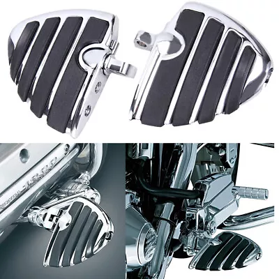 Motorcycle Wing Foot Pegs Foot Rests Fits For Harley XL XR Honda Yamaha Suzuki • $42.25