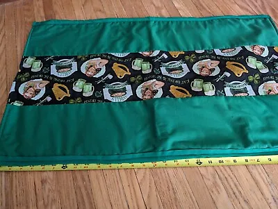 St. Patrick's Day Cotton Table Runner 18 X 31 Inches • $5