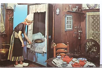 Michigan MI Holland Netherlands Museum Volendam Room Postcard Old Vintage Card • $0.50