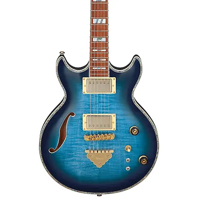 Ibanez AR520HFM Hollowbody Electric Guitar Light Blue Burst • $799.99