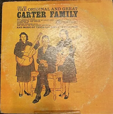The Carter Family – The Original & Great Carter Family Vinyl Lp 1962 Plus 2more • $15