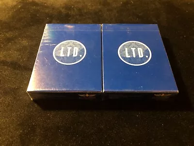 LTD Blue Deck Of Playing Cards New Sealed Deck By Ellusionist • $8.50