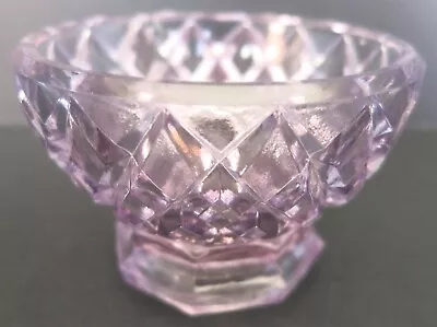 Boyd Glass Translucent Lavender Pedestal Open Master Salt No Lines #ms7 • $10