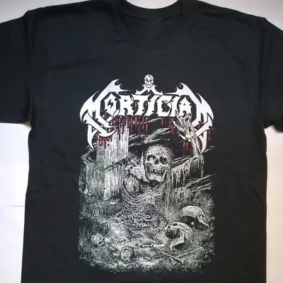 Hot Mortician Band Shirt Gift For Fans Black All Size S-2345XL Tee ST2803 • $17.99