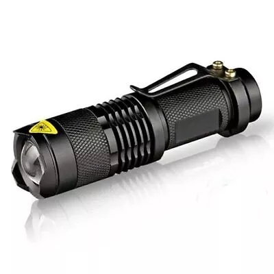 1-6x Flashlight LED Tactical Military Grade Torch Small Flashlight Bright Light • $18.99