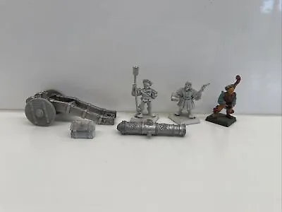 WFB Empire Metal Imperial Great Cannon And Crew Plastic Wheels 1992 • $63.13