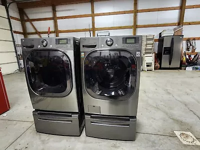 Used Lg Front Load Washer And Dryer • $350