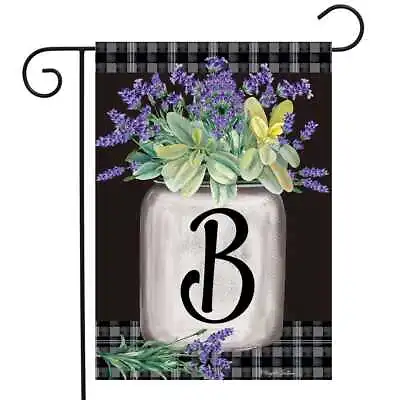 Farmhouse Monogram Letter B Garden Flag Floral Briarwood Lane 12.5  X 18  • $9.86