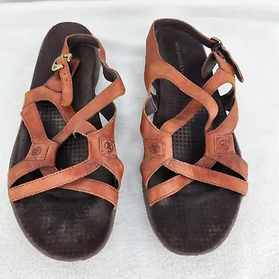 Merrell Sandals Womens Size 10 J36580 Agave Autumn Tan Leather Outdoor • $10